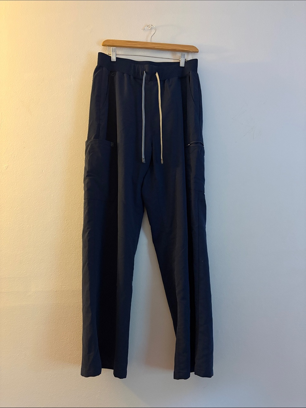 Fabletics Navy Wide Leg Scrubs